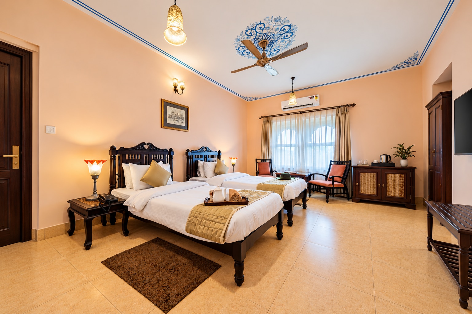 Suryaa Villa | A City Center Heritage Haveli - Tap to explore photos