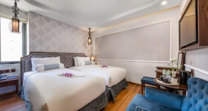 Halina Hotel and Apartment Room Type - Superior Twin Room with City View Halina Hotel and Apartment Room Type - Superior Twin Room with City View