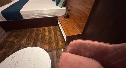 Atithi Hotel 3 min walk to Reengus bus stand Room Type - Deluxe room with Ac