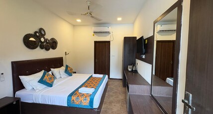 Aurum Resorts Morjim, 500 meters from Beach Room Type - Deluxe Garden View Cottage