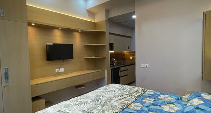 Infinity Haven   a modern  peaceful Airbnb studio Room Type - Bedroom 3