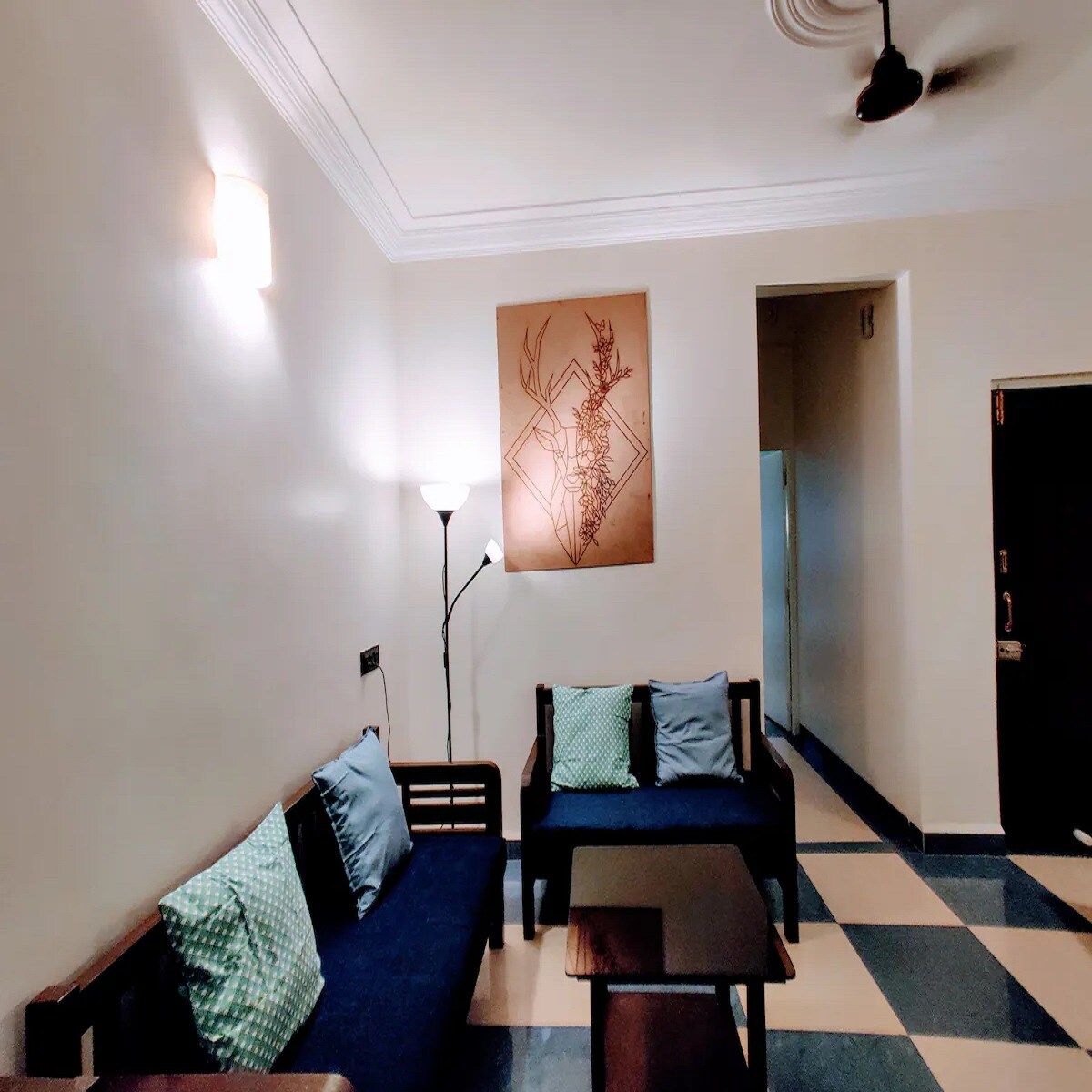 Nirvana Abode F2 Luxurious 1BHK Benaulim Goa - Tap to explore photos