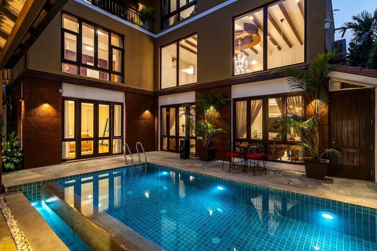Staymaster Villa Shangri La | Pvt Pool | 4bhk - Tap to explore photos