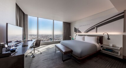 InterContinental Los Angeles Downtown Room Type - 1 King Premium City View InterContinental Los Angeles Downtown Room Type - 1 King Premium City View