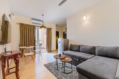 Sereno Pebbles 1 cosy 1bhk w pool, gym, games