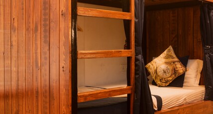 Jugglers Backpack | Rooms & Dorms Room Type - In da waters (Mixed Dorm|1 bed in DELUXE 4 bed with  AC)