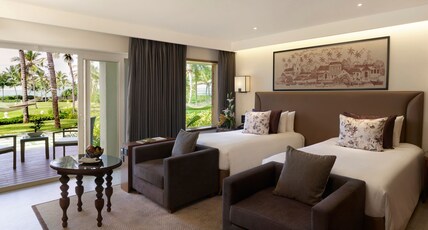 Taj Exotica Resort & Spa, Goa Room Type - Deluxe Room Twin Bed Sea View
