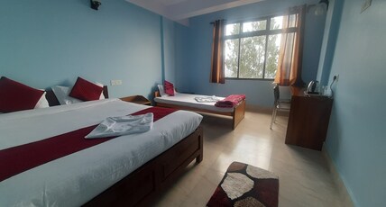 Bubble Beds Room Type - Triple Private Room with Mountain View (3B)