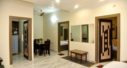 BlueBells Varanasi Room Type - Double Deluxe Big Hall Apartment