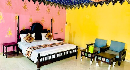 Prince Heritage Camp in Jaisalmer  Room Type - Swiss Luxury Tent