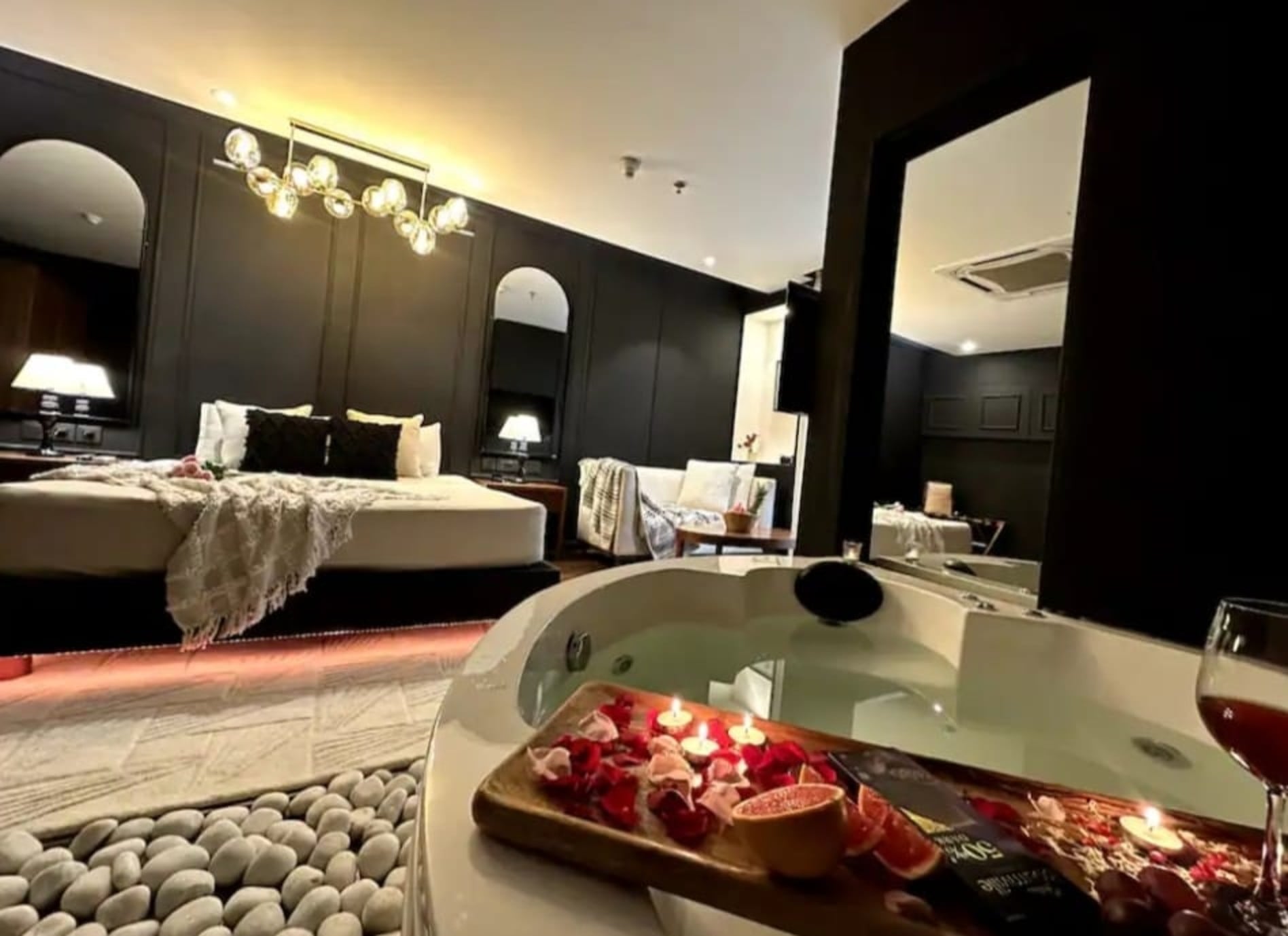 jacuzzi apartment in gurgaon - Tap to explore photos