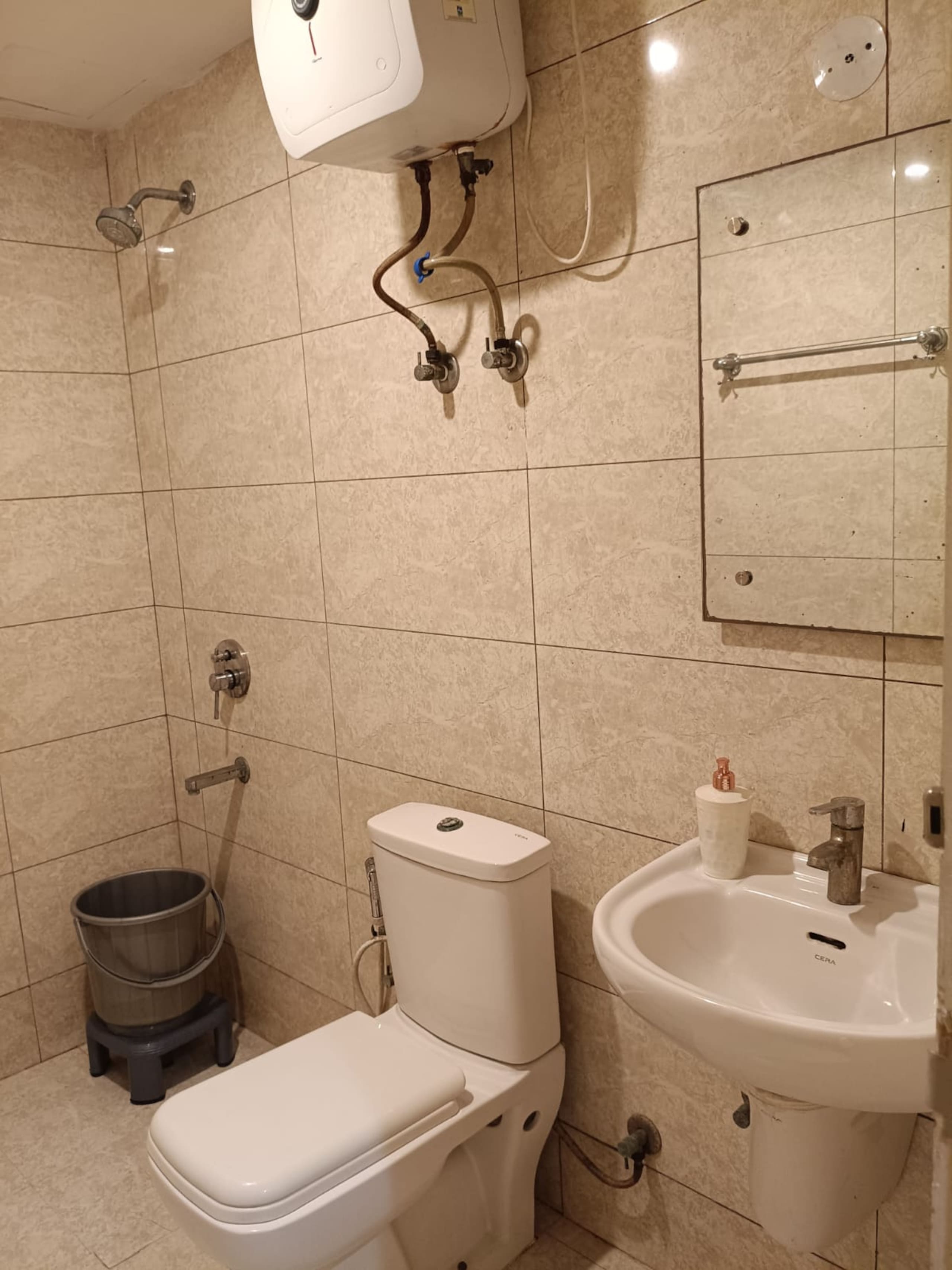 luxe retreat near Prem mandir by RAMYA STAYS - Tap to explore photos
