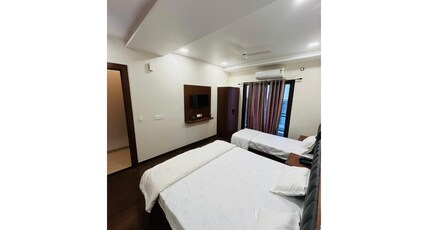 Hotel Ram Sadan Room Type - Deluxe Triple Bed Room With Balcony