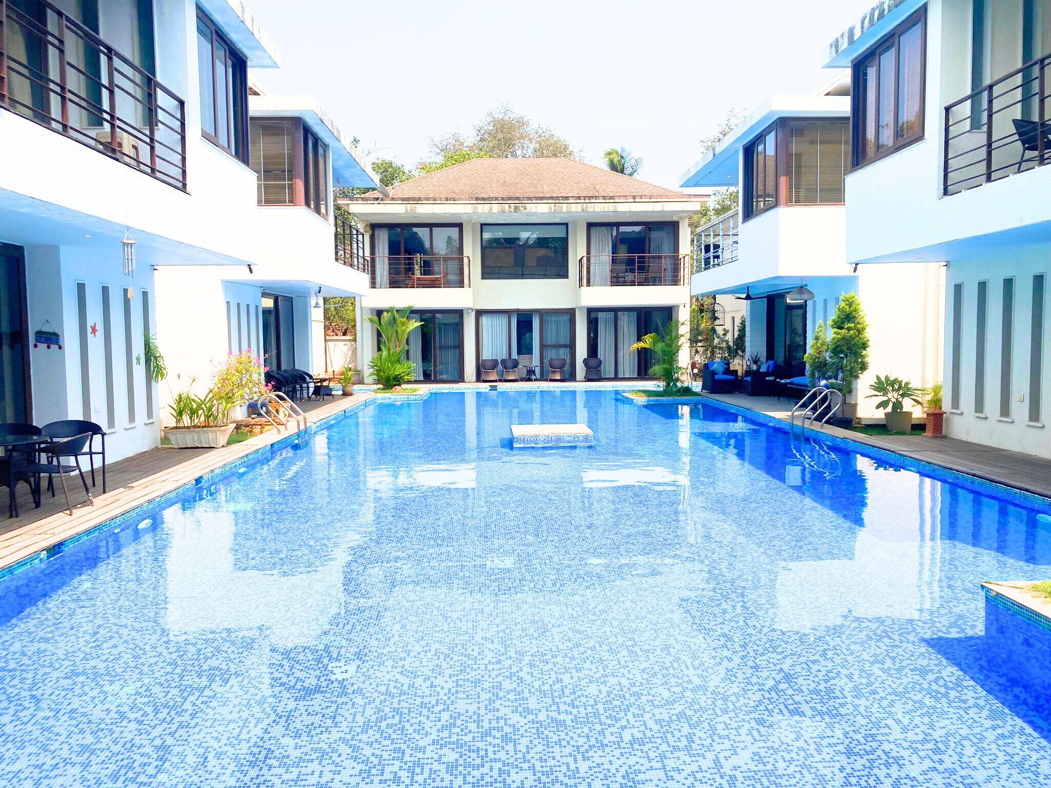 Puravida Aquasol-3BHK Villa, 5 Min Vagator-Assagao - Tap to explore photos