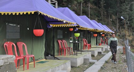 BAROT WATERFALL CAMPS AND DOMES Room Type - Luxury Tent Near Waterfall