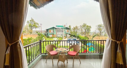 Corbett Nirvana Resort  A Pet-Friendly Resort Room Type - Pool View Cottage