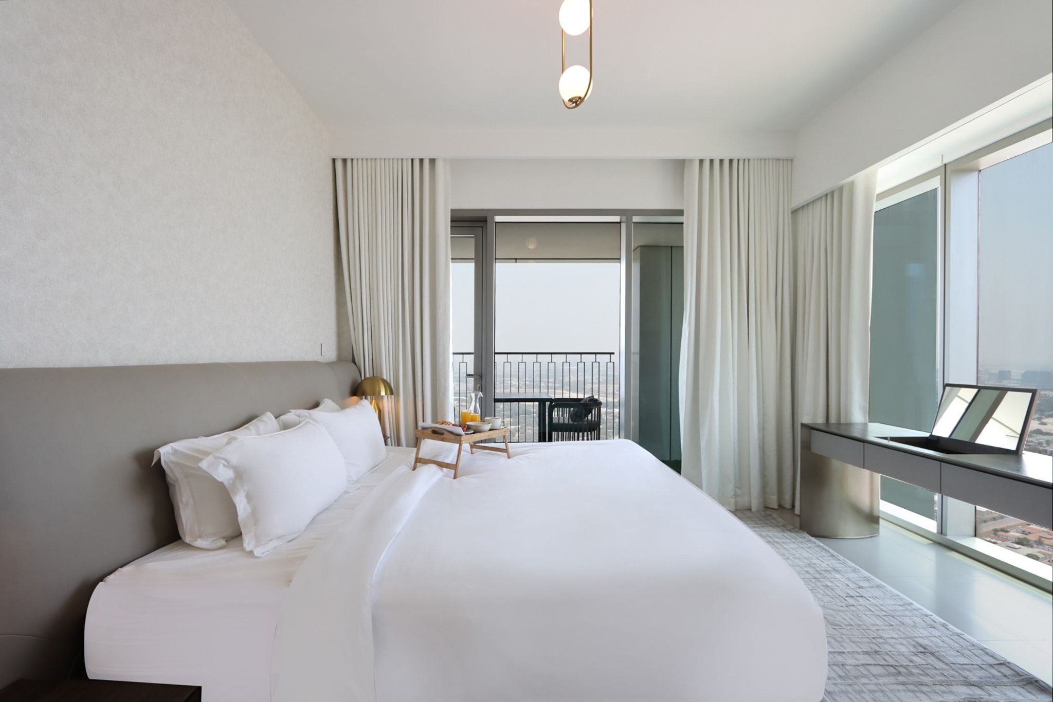 ELIVAAS Curated 3BR Suite next to Dubai Mall with Burj View - Tap to explore photos