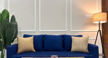 Frazer Town 1 & 3 BHK Serviced Apartments | Central Bangalore near MG Road | Unreal Living Room Type - Spacious 1-BHK - 301