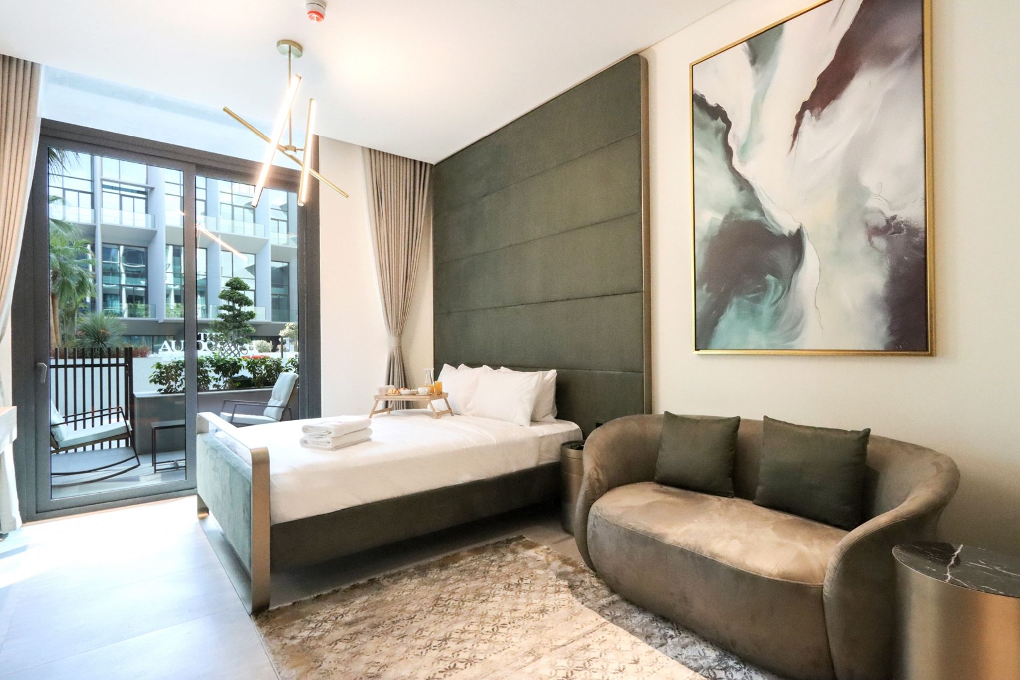 ELIVAAS Curated Stylish Studio in JVC, Near Parks & Shops - Tap to explore photos