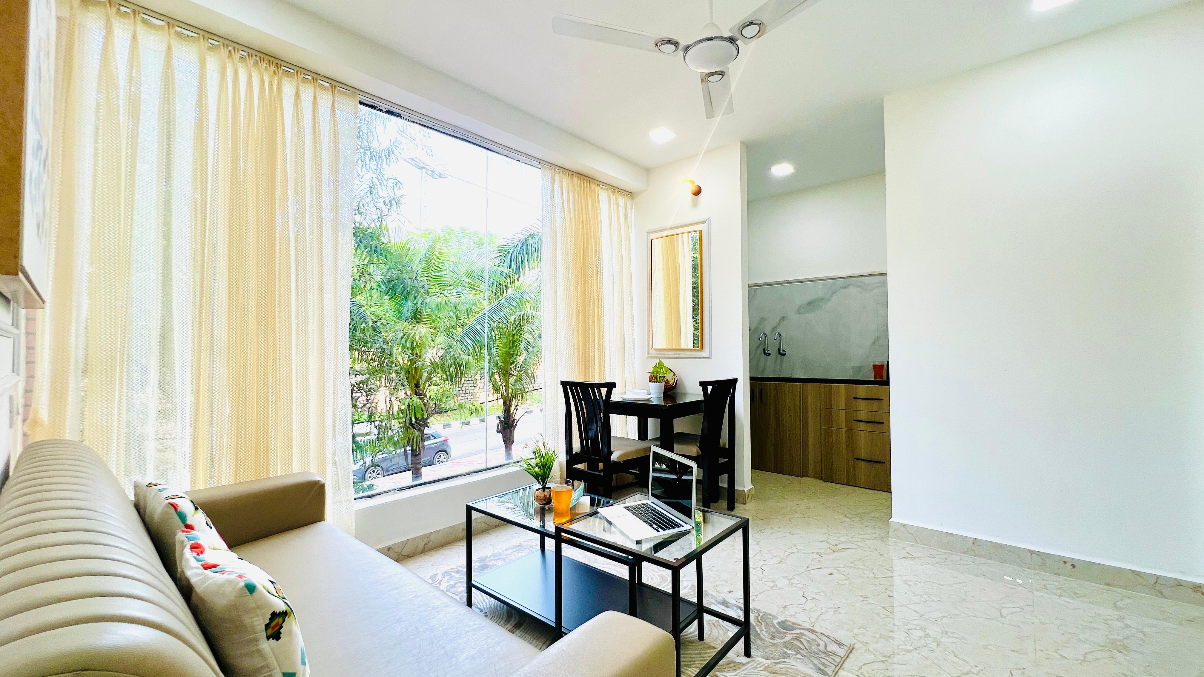 BluO 1BHK Hitex Convention Centre HICC @ Kondapur - Tap to explore photos