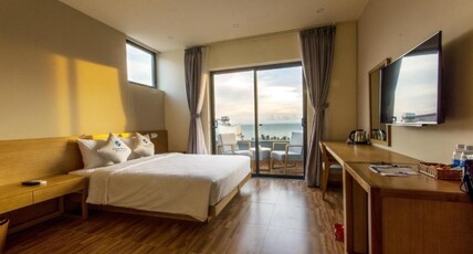 Gaia Hotel Phu Quoc Room Type - DELUXE OCEAN VIEW WITH BALCONY Gaia Hotel Phu Quoc Room Type - DELUXE OCEAN VIEW WITH BALCONY