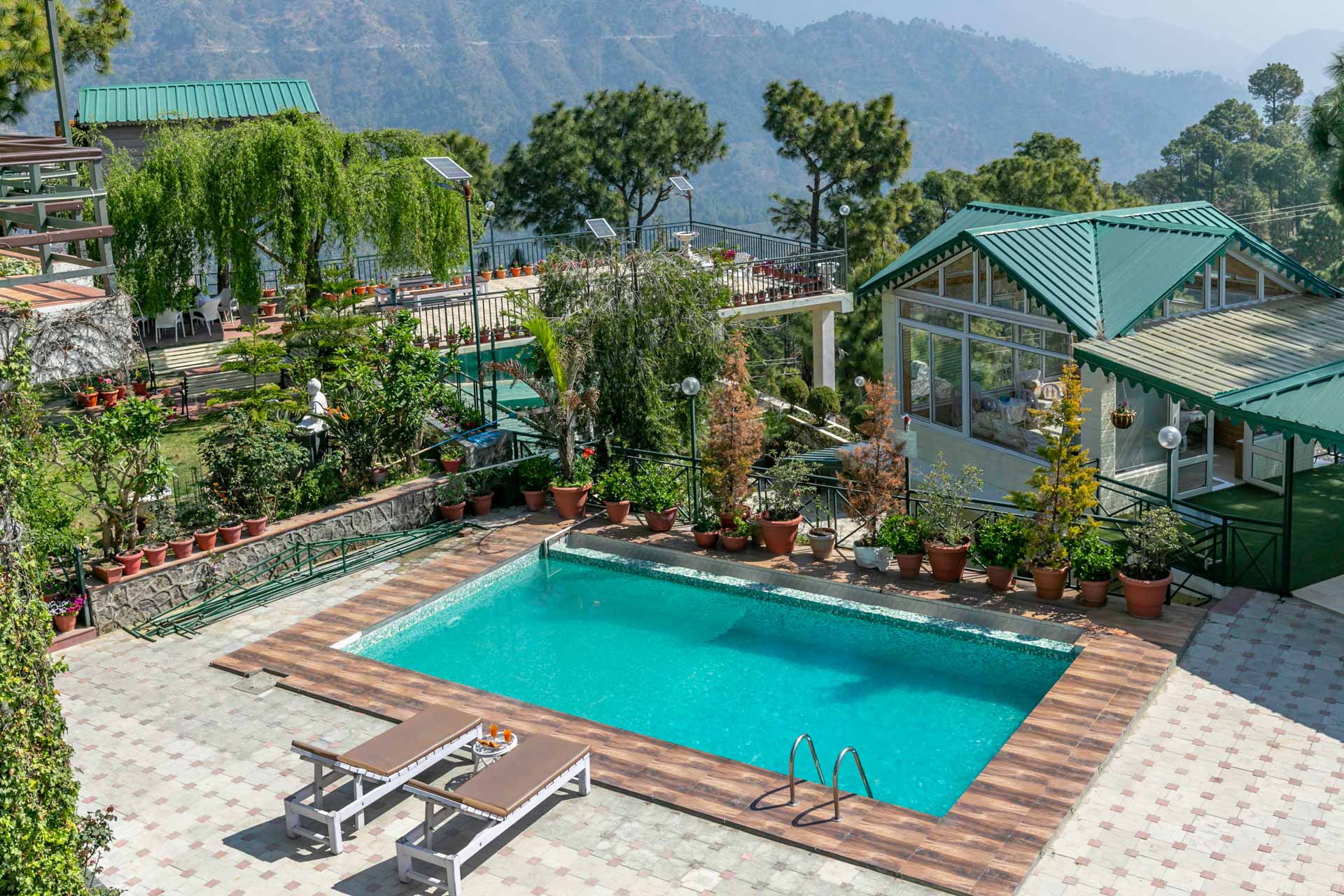 StayVista at Treehouse @ Villa Mountain Crest W/ Outdoor Pool - Tap to explore photos