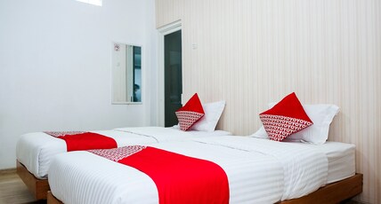Hotel O 111 Residence Room Type - Indonesia Standard Twin
