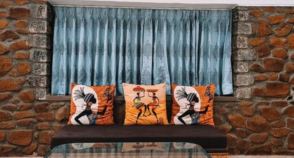 Ashoka Sarovar Room Type - 1 BR villa with 1 AC Bedroom and Non AC living Room Garden View