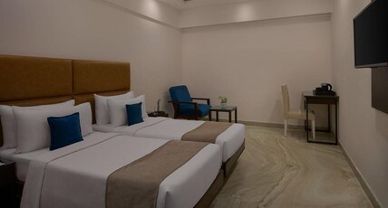 The Fern Residency Yeshwanthpur Bengaluru Series by Marriott Room Type - Winter Green, Studio, 2 Twin, No view