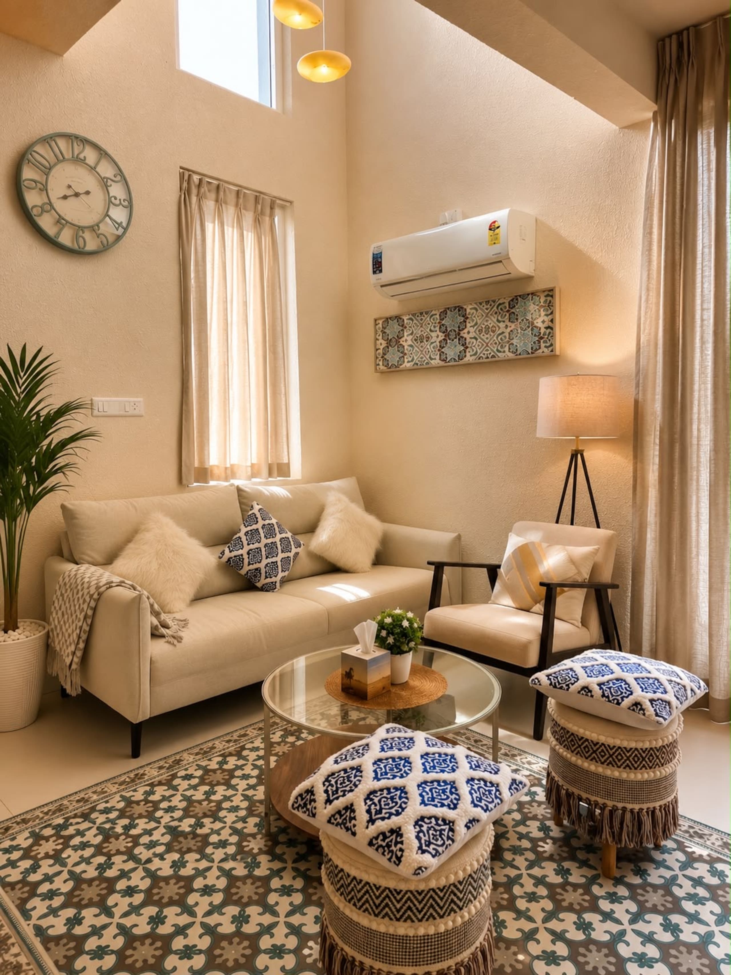 Luxury 3BHK with a private pool at Nandi Hills - Tap to explore photos