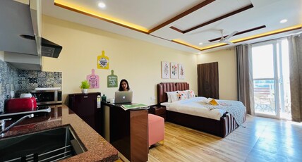 Olive Service Apartment Medanta Medicity Room Type - Standard Studio Olive Service Apartment Medanta Medicity Room Type - Standard Studio