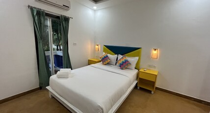 goSTOPS PLUS Goa, Vagator Room Type - Standard Private AC Room with Ensuite Bathroom