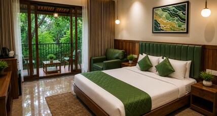 FERN VALLEY ATHIRAPPILLY Room Type - King Room With Balcony