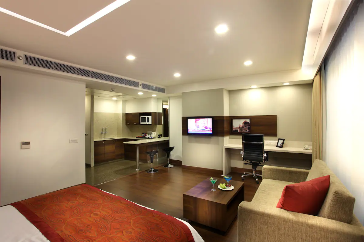 Mahagun Sarovar Portico Suites Room Type - Premium Superior Studio Room Mahagun Sarovar Portico Suites Room Type - Premium Superior Studio Room