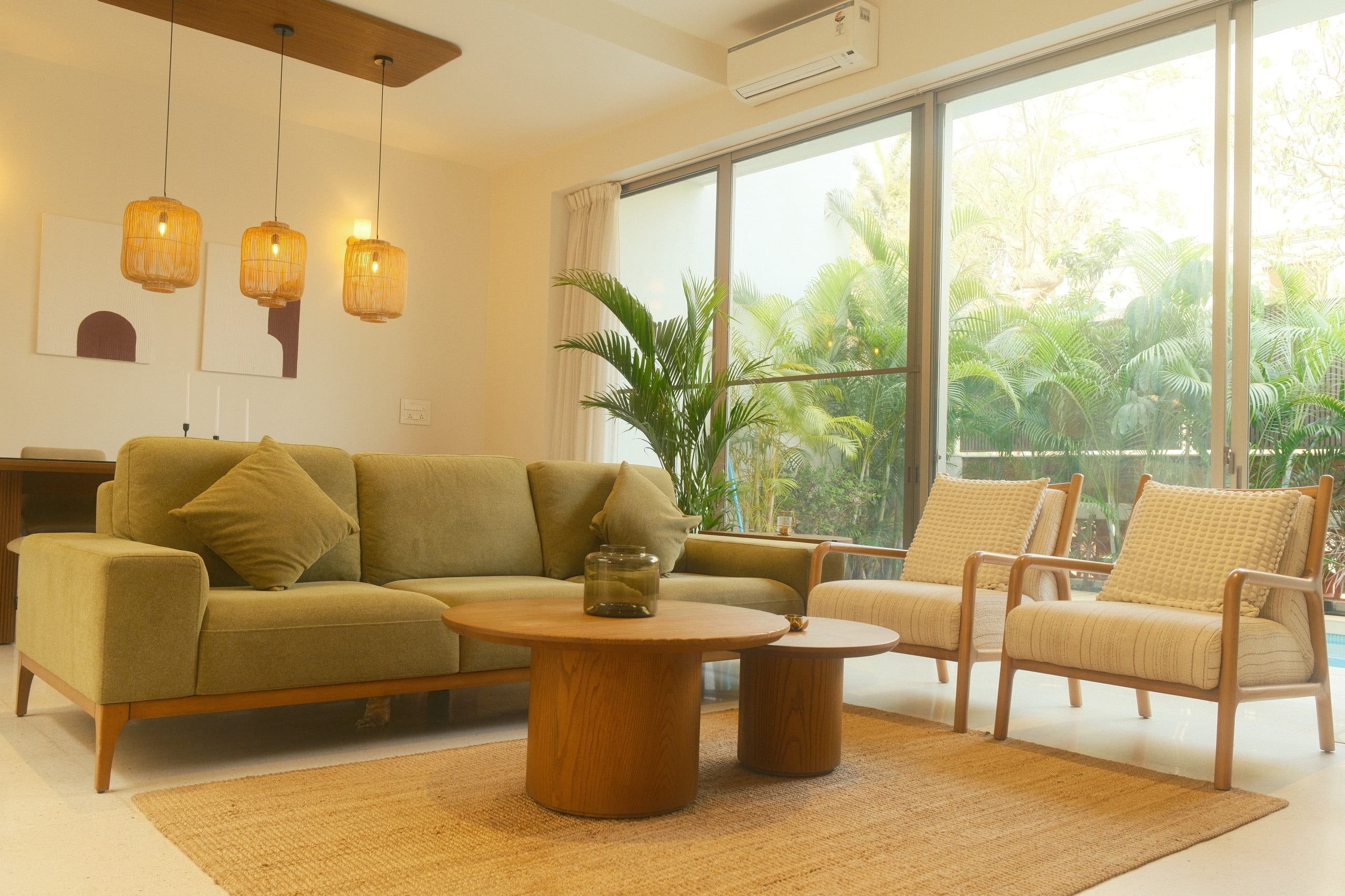 Aura Stays L8 3Bhk Pvt Pool 5mins to Vagator Beach - Tap to explore photos