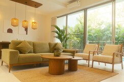 Aura Stays L8 3Bhk Pvt Pool 5mins to Vagator Beach