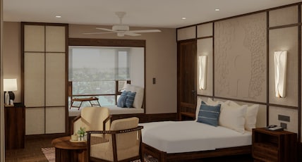 Taj Ganga Kutir Resort & Spa, Raichak Room Type - Grand Luxury River View Room with Balcony Taj Ganga Kutir Resort & Spa, Raichak Room Type - Grand Luxury River View Room with Balcony
