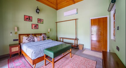 The Beehad Sariska Room Type - Luxury cottage with Private Sit-out