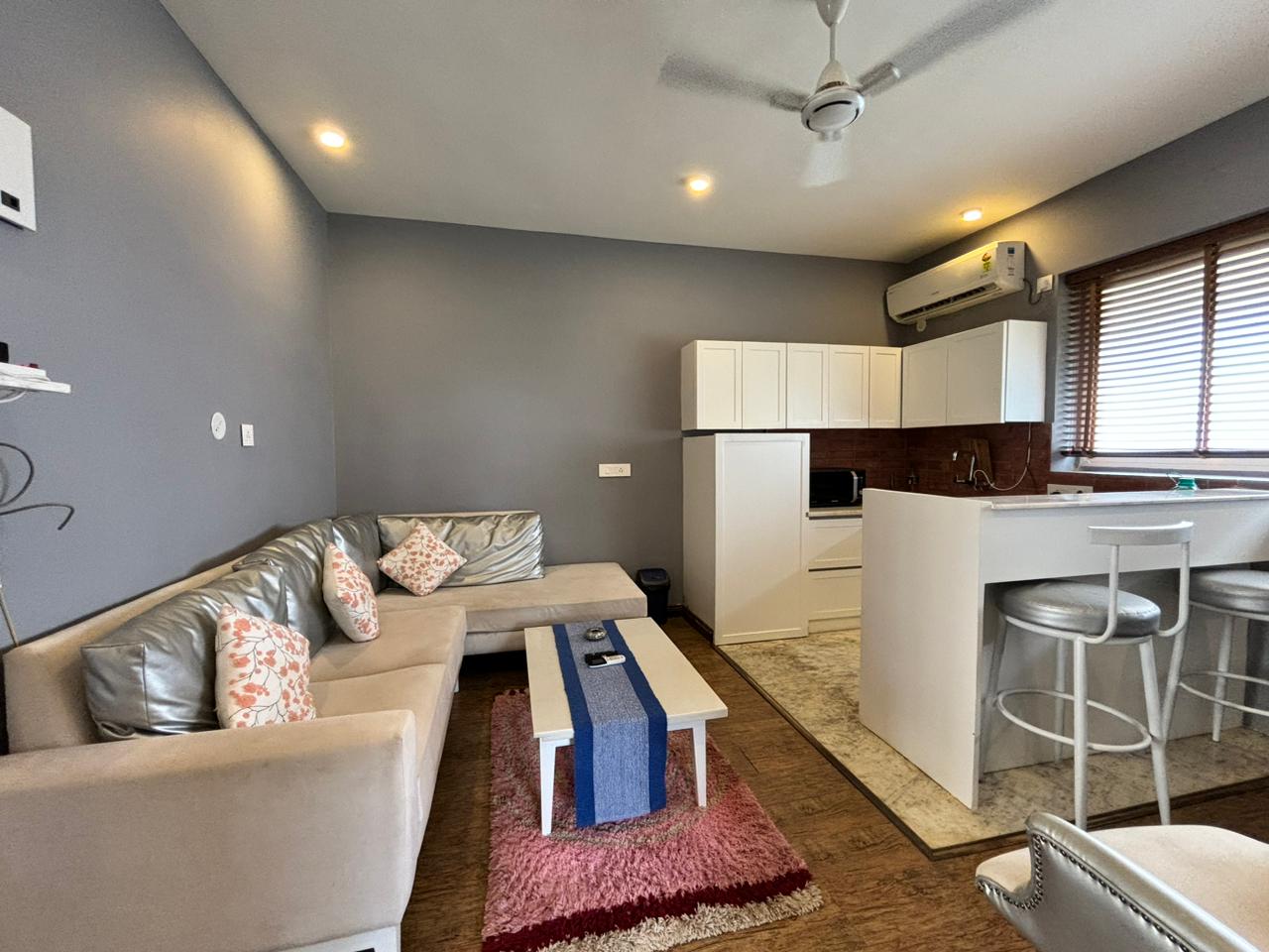 lux and cozy 1 BHK serviced apartment in North Goa - Tap to explore photos