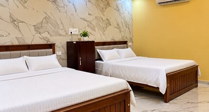 Heaven Stay Villa Room Type - Four Bed Deluxe AC Room