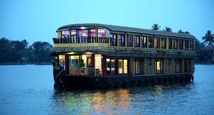 Kerala Boathouse Room Type - ADay Cruise without room Checkin 1pm to Checkout 5:30pm same day