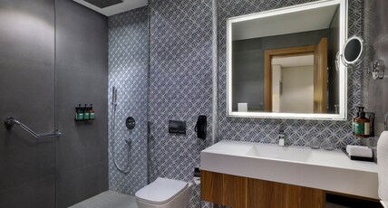 Staybridge Suites AL KHOBAR CITY, an IHG hotel Room Type - 1 King 2 Double 2 Bedroom Suite Smoking Staybridge Suites AL KHOBAR CITY, an IHG hotel Room Type - 1 King 2 Double 2 Bedroom Suite Smoking