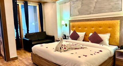 The Naini Inn by ASP ( Inhouse Parking ) Room Type - Luxury Family Suites Room with Balcony(With 2 washroom) The Naini Inn by ASP ( Inhouse Parking ) Room Type - Luxury Family Suites Room with Balcony(With 2 washroom)