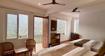 KEDARKHAND HOTEL Room Type - Family Room with Mountain View
