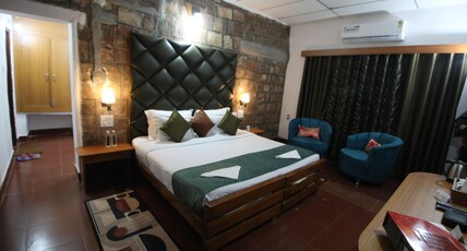 MOGLI JUNGLE RESORTS BANDHAVGARH  Room Type - Deluxe Cottage