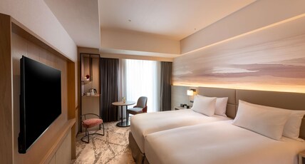 DoubleTree by Hilton Toyama Room Type - TWIN GUEST ROOM