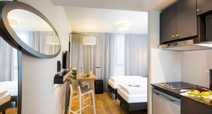 Aparthotel Adagio access Colombes La Defense Room Type - Studio, 2 Twin Beds (4 Pax) Aparthotel Adagio access Colombes La Defense Room Type - Studio, 2 Twin Beds (4 Pax)