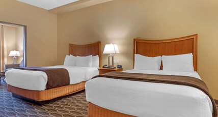 Best Western Plus Swiss Chalet Hotel & Suites Room Type - Suite-2 Queen Beds, Non-Smoking, Separate Living Room, 2 Flat Screen Tvs, Sofabed, Full Breakfast Best Western Plus Swiss Chalet Hotel & Suites Room Type - Suite-2 Queen Beds, Non-Smoking, Separate Living Room, 2 Flat Screen Tvs, Sofabed, Full Breakfast