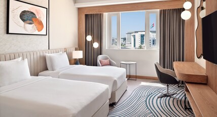 Crowne Plaza Dubai Jumeirah Room Type - 2 Twin Standard Smoking