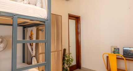 Moustache Delhi| Rooms and Dorms Room Type - Bed in 6 Bed Mixed AC